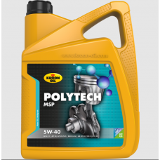 Олива моторна KROON OIL POLYTECH MSP 5W-40 5л.