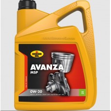 Олива моторна KROON OIL Avanza MSP 0W-20 5л.